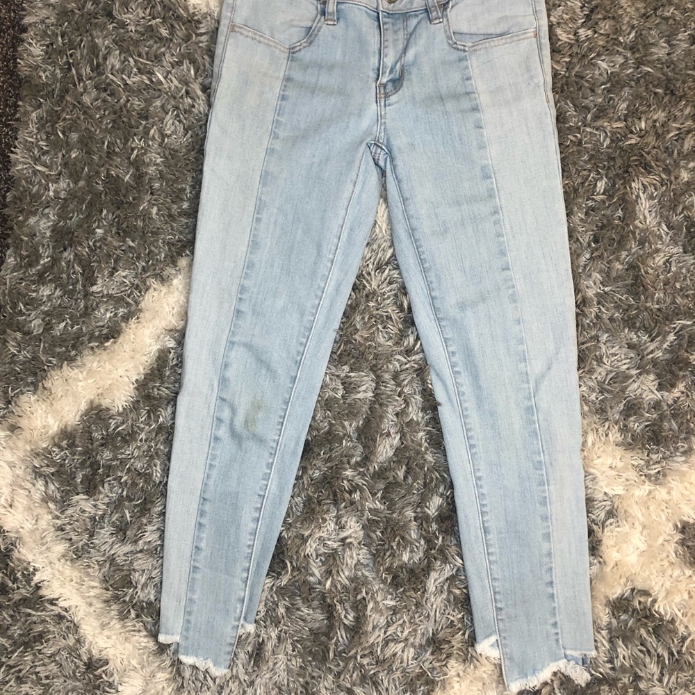 American Eagle cropped jeans